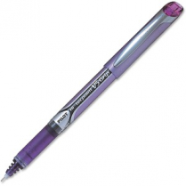 Pilot&reg; Hi-Tecpoint Grip Liquid Ink Roller Pens 0.5mm Purple 12/box