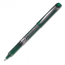 Pilot&reg; Hi-Tecpoint Grip Liquid Ink Roller Pens 0.7mm Green 12/box