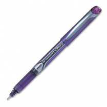 Pilot&reg; Hi-Tecpoint Grip Liquid Ink Roller Pens 0.7mm Purple 12/box