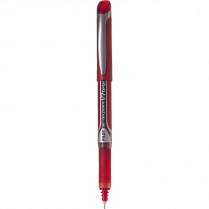 Pilot&reg; Hi-Tecpoint Grip Liquid Ink Roller Pens 0.7mm Red 12/box
