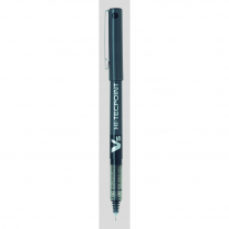 Pilot&reg; Hi-Tecpoint V5 Roller Pen 0.5mm Black 12/box