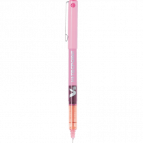 Pilot&reg; Hi-Tecpoint V5 Roller Pen 0.5mm Pink 12/box