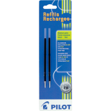 Pilot&reg; Retractable Ball Point B2P BP Pen Refills Medium Point Black 2/pkg