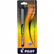 Pilot&reg; V Pen Disposable Fountain Pen Black