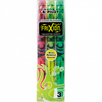 Pilot&reg; FriXion&reg; Light Erasable Highlighters Assorted 3/pkg