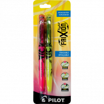 Pilot&reg; FriXion&reg; Light Erasable Highlighters Yellow and Pink 2/pkg