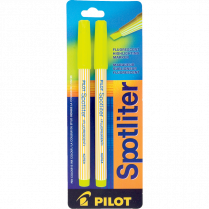 Pilot&reg; Spotliter&reg; Highlighter Chisel Tip Yellow 2/pkg