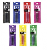 Platinum Preppy Ink Cartridge Purple 2/Pkg