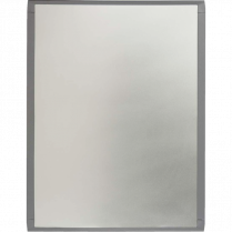 Quartet&reg; Plastic Frame Magnetic Dry Erase Board 11" x 14" Silver