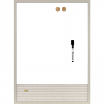 Quartet&reg; Modern Dry-Erase/Fabric Combo Board 17" x 23"