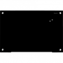 Quartet&reg; Infinity&trade; Magnetic Glass Dry-Erase Board 18" x 24" Black