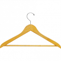 Quartet&reg; Garment Hanger Wood Finish Natural