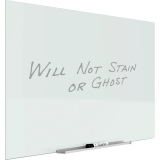 Quartet&reg; InvisaMount&trade; Magnetic Glass Dry Erase Board 28" x 49"