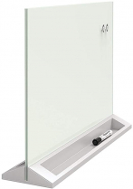 Quartet&reg; Desktop Glass&trade; Dry-Erase Panel 17" x 23"