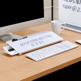 Quartet&reg; Desktop Glass&trade; Dry-Erase Pad Clear