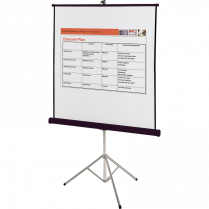 Quartet&reg; Portable Tripod Projection Screen 70" x 70