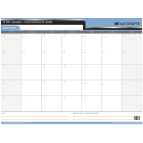 Day-Timer&reg; Double-Sided Flexible Planner 30/60 Day 23" x 30" Bilingual