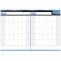 Day-Timer&reg; Double-Sided Flexible Planner 30/60 Day 17" x 24" Bilingual