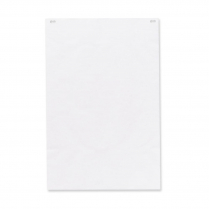 Quartet&reg; Paper Easel Refill 20x30" Plain 50 sheets/pad 5 pads/box