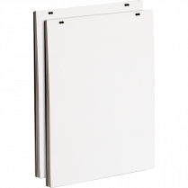 Quartet&reg; Newsprint Pad 24" x 36" 50 sheets/pad 2 pads/pkg