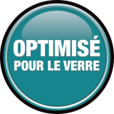 Quartet&reg; High Power Glass Board Magnets 1-1/2" Grey 6/pkg