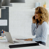 Quartet&reg; Table Divider/Sneeze Guard 30"W x 24"H