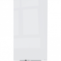 Quartet&reg; InvisaMount&trade; Vertical Glass Dry-Erase Board 74" x 42"