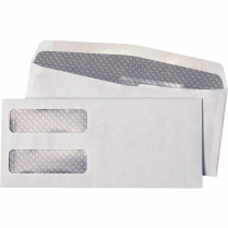 Supremex Recycled Double Window Envelopes #9 500/box
