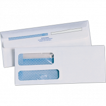 Quality Park #9 Double Window Redi-Seal Envelopes 500/box