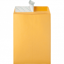 Quality Park Redi-Strip Catalogue Envelopes Kraft 9" x 12" 100/pkg