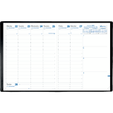 Quo Vadis Minister Freeport Weekly Diary 9-1/2" x 6-1/4" English Black