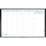 Quo Vadis President Freeport Weekly Diary 10-3/4" x 8-1/4" English Black