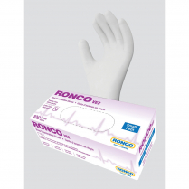 RONCO VE2 Examination Vinyl Gloves Small Clear 100/box
