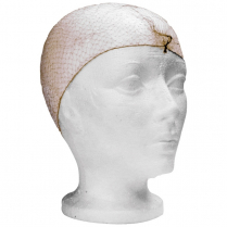 RONCO Easy Breezy&trade; Invisible Mesh Hairnets 21" Brown 100/box