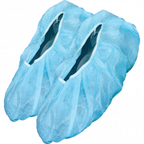 RONCO CoverMe&trade; Disposable Shoe Covers X-Large Blue 100/pkg