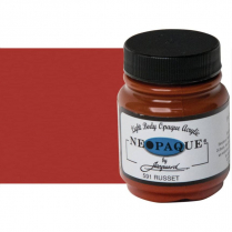Jacquard Neopaque Fabric Paint 2-1/4oz Russet