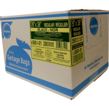 Ralston 2600 Series EcoLogo&trade; Industrial Garbage Bags Regular 26" x 36" Black 250/ctn