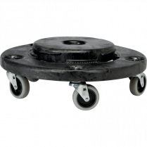 Rubbermaid&reg; Brute&reg; Container Accessories Round Dolly Black