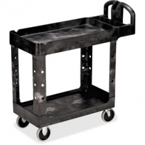 Rubbermaid Janitor Cart Black