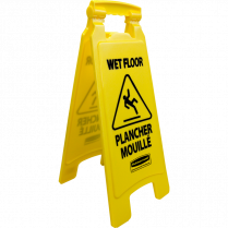 Rubbermaid&reg; Wet Floor Sign Bilingual