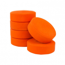 Funstuff&reg; Tempera Blocks 57mm x 19mm Orange 6/pkg