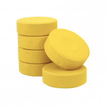 Funstuff&reg; Tempera Blocks 57mm x 19mm Yellow 6/pkg