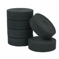 Funstuff&reg; Tempera Blocks 57mm x 19mm Black 6/pkg