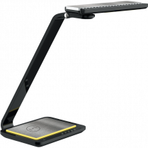 Royal Sovereign&reg; Multi-Angle LED Desk Lamp With Qi Charging 17-7/10"H" 10W Black