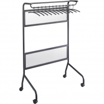 Safco&reg; Impromptu&reg; Garment Rack Black