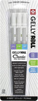Sakura Gelly Roll White 3/Set