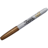 Sharpie&reg; Metallic Markers Fine Tip Gold 2/pkg