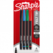 Sharpie&reg; Pen Design Wraps Assorted Colours 4/pkg