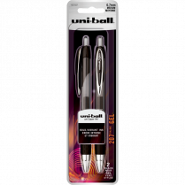 uni-ball&reg; Signo 207&trade; Retractable Gel Pens 0.7 mm Black 2/pkg