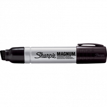 Sharpie&reg; Magnum&reg; Permanent Markers Chisel Tip Black 12/box